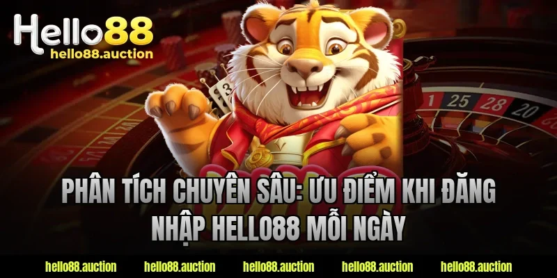 Phân tích chuyên sâu: Ưu điểm khi đăng nhập hello88 mỗi ngày